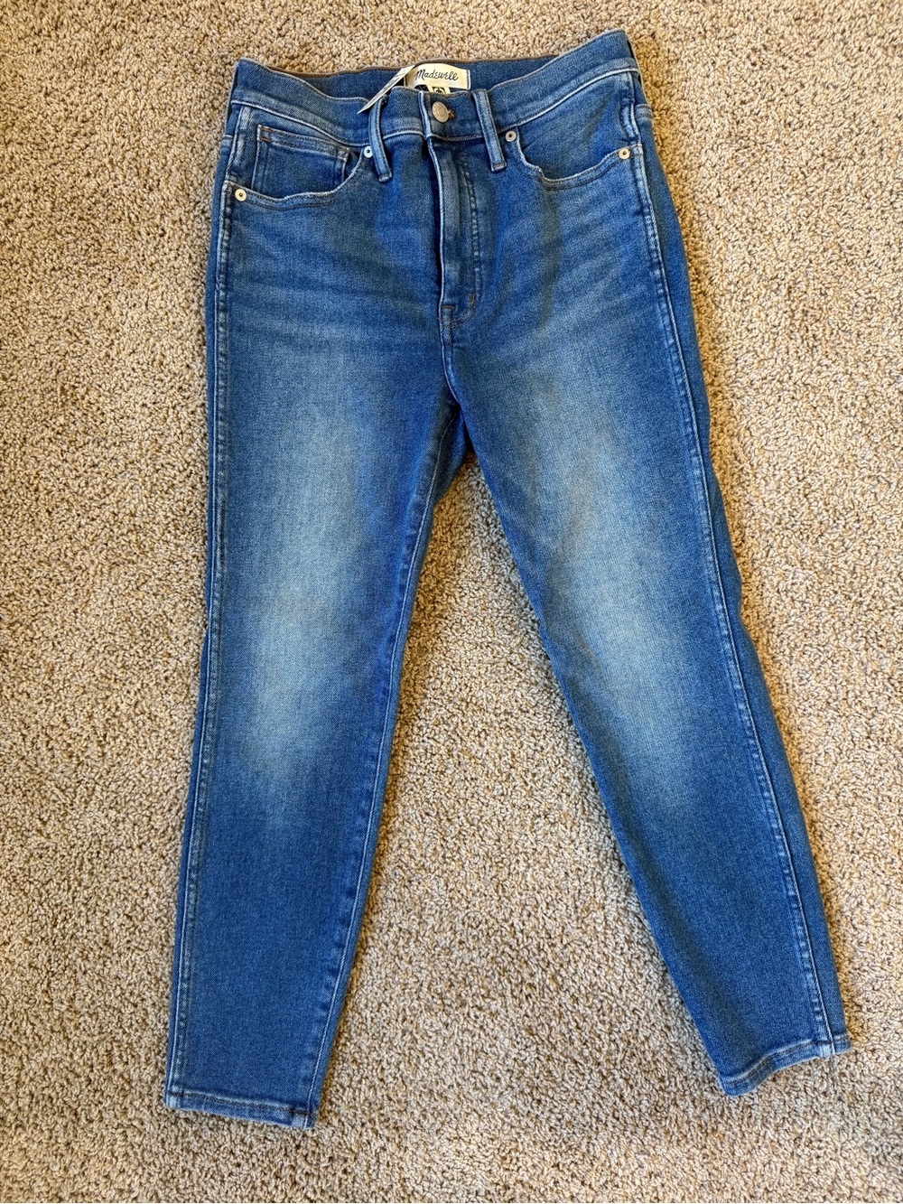Madewell Women's 10" High Rise Skinny Crop Jeans